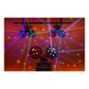 Showtec FireBall PRO – Dubbel RGBW-spiegelboleffect, DMX en stand‑alone