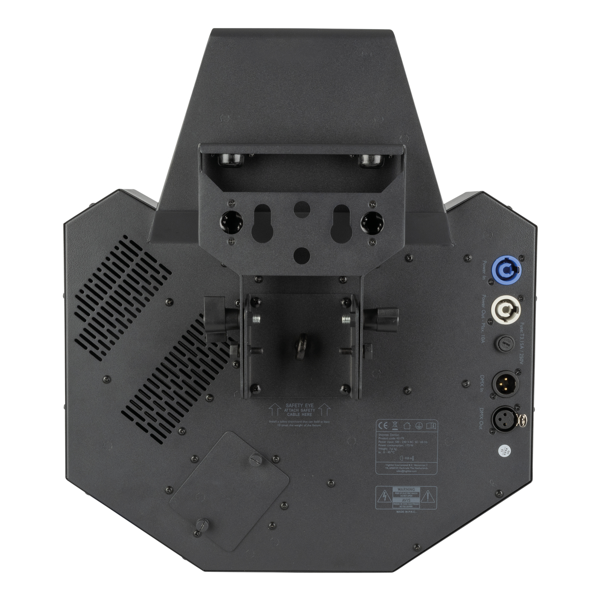 Showtec Demon – Barrel scan-effect 140 W met DMX/RDM Showtec Demon – Barrel scan-effect 140 W met DMX/RDM