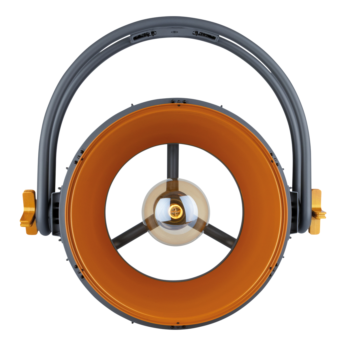 Showtec Edison Vintage 2 Pale Gold / Grey – Vintage E27-lamp met DMX-dimmer en OLED-display