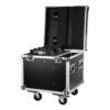 Showtec Case 2X voor Xpression 2000 – Flightcase met accessoirevak