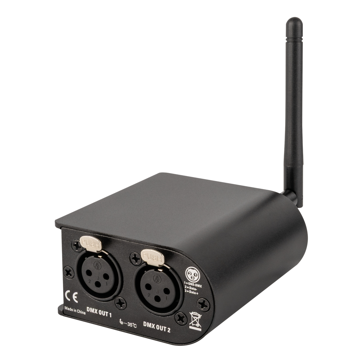 Showtec Quick DMX D1024-W – 2X 512 DMX-kanalen, 16 scènes Showtec Quick DMX D1024-W – 2X 512 DMX-kanalen, 16 scènes