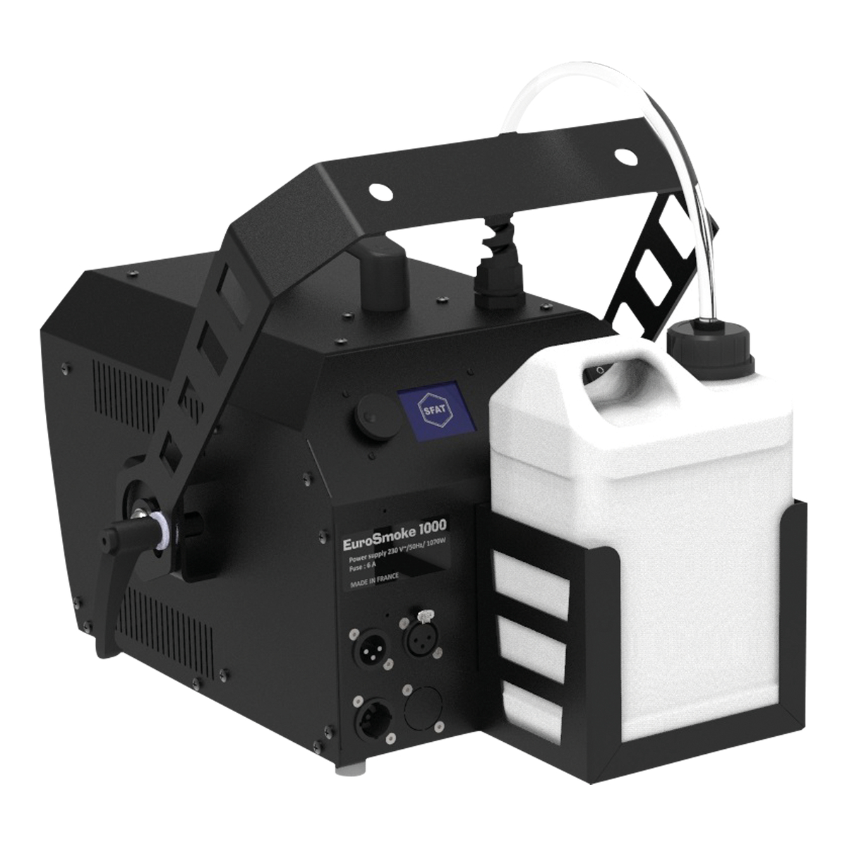 Eurosmoke 1000 – 1000 W pro fogger voor professionele rookproductie Eurosmoke 1000 – 1000 W pro fogger voor professionele rookproductie