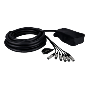 DAP CobraX 4.2 CombiSnake 10 m – 4 in/2 uit + 16 A multikabel DAP CobraX 4.2 CombiSnake 10 m – 4 in/2 uit + 16 A multikabel