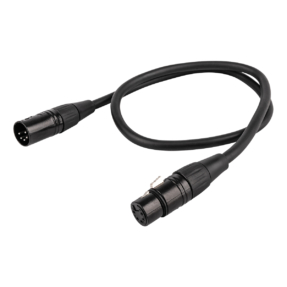 DAP FL86 XLR DMX kabel male 5-pin naar female 5-pin - 1,5 m DAP FL86 XLR DMX kabel male 5-pin naar female 5-pin - 1,5 m
