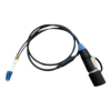 Seetronic glasvezel breakout-kabel single-mode – SO2M naar 2×LC, 1 m