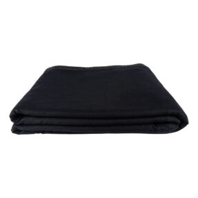 Wentex Backdrop Stagemolton 320 g/m² 4,5m, 6m – Zwart – 600 x 450 cm (B x H) – ongeplooid Wentex Backdrop Stagemolton 320 g/m² 4,5m, 6m – Zwart – 600 x 450 cm (B x H) – ongeplooid