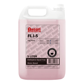 Antari FLJ-5 Fog Fluid – rookvloeistof met zeer lage dichtheid - 5 Liter Antari FLJ-5 Fog Fluid – rookvloeistof met zeer lage dichtheid - 5 Liter
