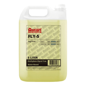Antari FLY-5 Fog Fluid – rookvloeistof, zeer hoge dichtheid 5 Liter Antari FLY-5 Fog Fluid – rookvloeistof, zeer hoge dichtheid 5 Liter