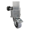 Showgear Mammoth Dex zwenkwiel voor podiumpoot (insert) met rem