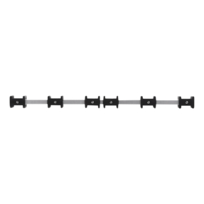 Showgear aluminium truss carrier voor 30-serie met zwarte rubberstuds Showgear aluminium truss carrier voor 30-serie met zwarte rubberstuds