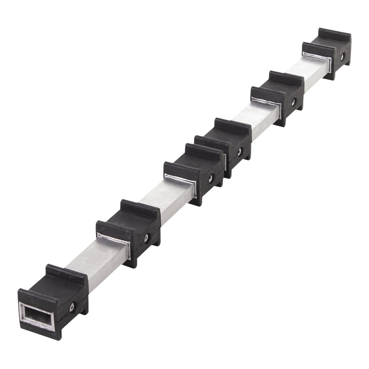 Showgear aluminium truss carrier voor 30-serie met zwarte rubberstuds Showgear aluminium truss carrier voor 30-serie met zwarte rubberstuds