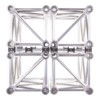 Showgear aluminium truss carrier voor 30-serie met zwarte rubberstuds