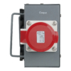 Showgear Powersplit 32 krachtstroomverdeler CEE 32A naar 6x Schuko en CEE 32A uitgang