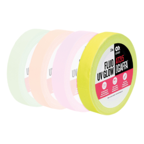Advance AT215 fluorescerende gaffatape geel, 19 mm x 25 m Advance AT215 fluorescerende gaffatape geel, 19 mm x 25 m