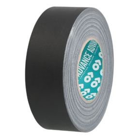 Advance AT159 matzwarte gaffertape 50 mm x 50 m Advance AT159 matzwarte gaffertape 50 mm x 50 m