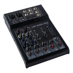 DAP GIG-62 V2 – 6-kanaals analoog mengpaneel met USB-C audio-interface
