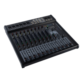 DAP GIG-123 V2 12-kanaals analoog mengpaneel – 6x XLR/TRS combo, USB‑C & BT