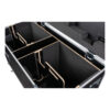 Showtec flightcase voor 2x Showtec Goliath, 9 mm multiplex, vlindersloten