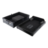 Showgear flightcase voor AlphaTheta CDJ-3000X, zwart – met kabelruimte
