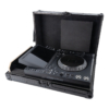 Showgear flightcase voor AlphaTheta CDJ-3000X, zwart – met kabelruimte