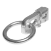 Showgear Double Stud Flying Point vliegoog, 48 mm binnendiameter, metaal, WLL 80 kg