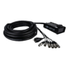 DAP CobraX 4.2 CombiSnake 15 M 15 m, 15 m – 4 in/2 uit + 16A multikabel