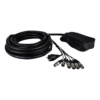 DAP CobraX 4.2 CombiSnake combi-snake 4 in / 2 uit + 3x1,5 mm² stroom, 5 m