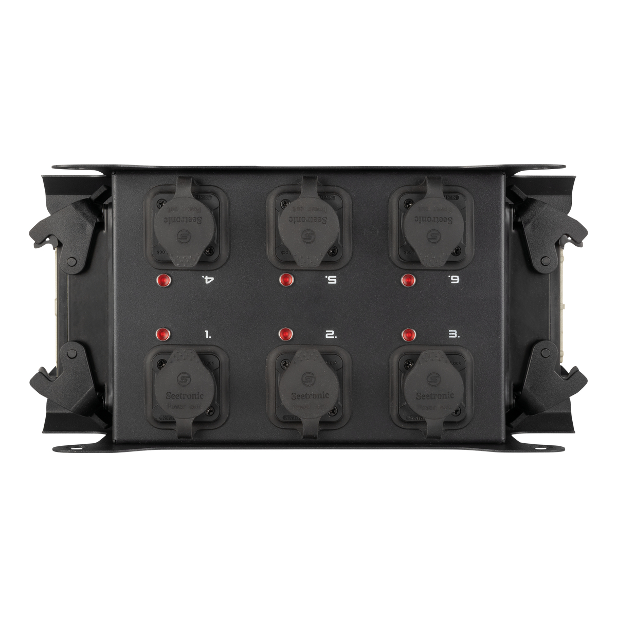 Showgear PowerCore 2m.6p breakoutbox – Breakout Multipin H16 in/uit naar 6x Power Pro True Showgear PowerCore 2m.6p breakoutbox – Breakout Multipin H16 in/uit naar 6x Power Pro True
