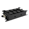Showgear PowerCore 2m.8s breakoutbox Multipin H16 in/uit naar 8x Schuko