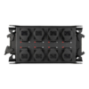 Showgear PowerCore 2m.8s breakoutbox Multipin H16 in/uit naar 8x Schuko