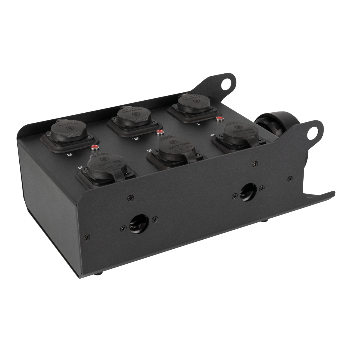 Showgear PowerCore 1s.6p breakoutbox Multipin S19 naar 6x Power Pro True Showgear PowerCore 1s.6p breakoutbox Multipin S19 naar 6x Power Pro True