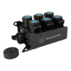 Showgear PowerCore 1s.6c breakoutbox – Breakout Multipin S19 in naar 6x CEE 16A (1P+N+PE) Showgear PowerCore 1s.6c breakoutbox – Breakout Multipin S19 in naar 6x CEE 16A (1P+N+PE)
