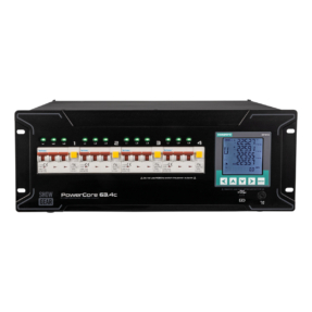 Showgear PowerCore 63.4c 3-fase stroomverdelingsunit – 4x CEE32A met individuele RCBO's Showgear PowerCore 63.4c 3-fase stroomverdelingsunit – 4x CEE32A met individuele RCBO's