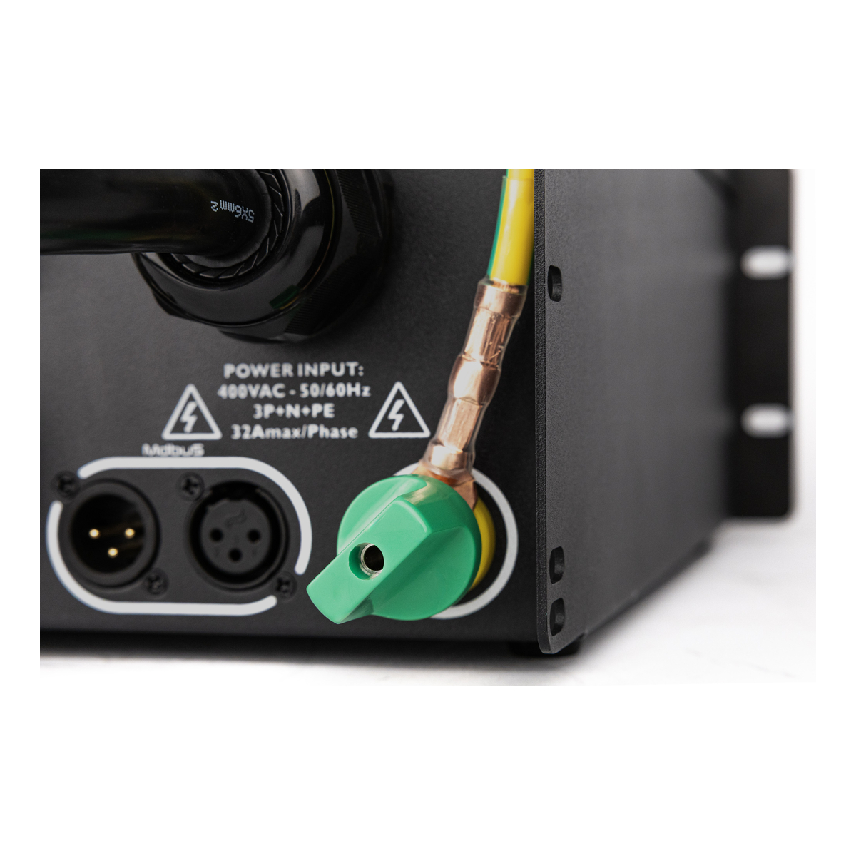 Showgear PowerCore aardingskabel 2,5 m, 25 mm², M10 kabelogen Showgear PowerCore aardingskabel 2,5 m, 25 mm², M10 kabelogen