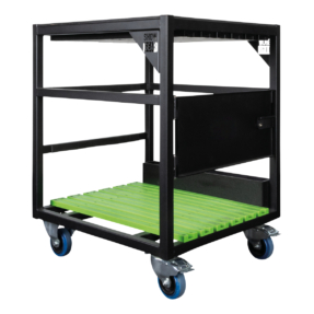 Showgear Base Plate Trolley 600 – trolley voor 6x Universal Truss Baseplate 60 cm zwart Showgear Base Plate Trolley 600 – trolley voor 6x Universal Truss Baseplate 60 cm zwart