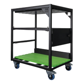 Showgear Base Plate Trolley 750 – Trolley voor 6x Universal Truss Base Plate 75 cm zwart Showgear Base Plate Trolley 750 – Trolley voor 6x Universal Truss Base Plate 75 cm zwart