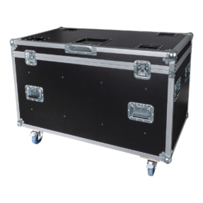 Showgear Multiflex Case 120 – universele flightcase met Easy Tip en 100 mm wielen
