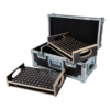 Showgear Conical Adapter Case 2 – flightcase voor conische spigots, 192 pennen