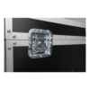 Showgear Storage Case 2 flightcase met 4 kratten en 2 werkbladen, zwart