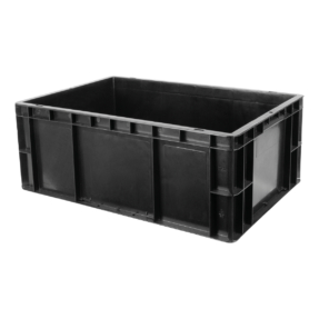 Showgear Euronorm Stackable Bin – Zwart polypropeen, 600 x 400 x 230 mm Euronorm stapelbak Showgear Euronorm Stackable Bin – Zwart polypropeen, 600 x 400 x 230 mm Euronorm stapelbak
