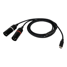 DAP FL115 verloopkabel USB-C naar 2× XLR male 3‑polig, galvanisch geïsoleerd, 0,75 m