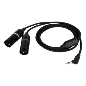 DAP FL117 verloopkabel 3,5 mm TRS (haaks) naar 2× XLR male 3‑polig – galvanisch geïsoleerd, 1,5 m DAP FL117 verloopkabel 3,5 mm TRS (haaks) naar 2× XLR male 3‑polig – galvanisch geïsoleerd, 1,5 m