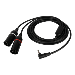 DAP FL118 – Y-kabel stereo mini-jack haaks naar 2× XLR male 3-polig, 3 m DAP FL118 – Y-kabel stereo mini-jack haaks naar 2× XLR male 3-polig, 3 m