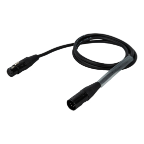 DAP FLR08 DMX-kabel XLR male 5‑polig naar XLR female 5‑polig, 1,5 m, zwart, verzilverde contacten DAP FLR08 DMX-kabel XLR male 5‑polig naar XLR female 5‑polig, 1,5 m, zwart, verzilverde contacten