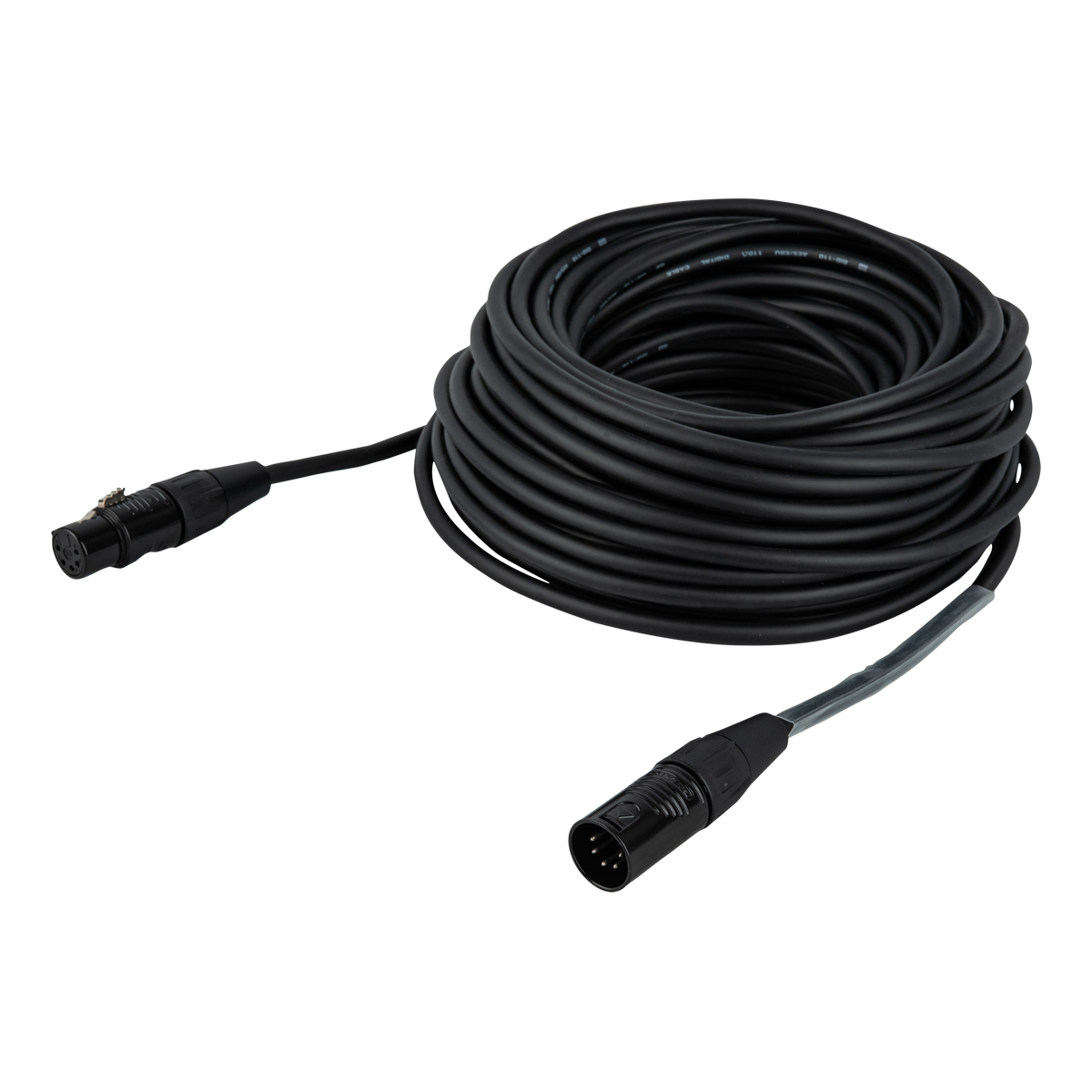 DAP FLR08 DMX-kabel XLR male 5‑polig naar XLR female 5‑polig, 15 m, zwart DAP FLR08 DMX-kabel XLR male 5‑polig naar XLR female 5‑polig, 15 m, zwart
