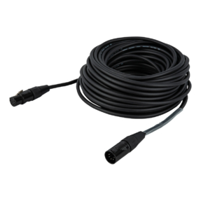 DAP FLR08 DMX-kabel XLR male 5-polig naar XLR female 5-polig, zwart, 20 m DAP FLR08 DMX-kabel XLR male 5-polig naar XLR female 5-polig, zwart, 20 m