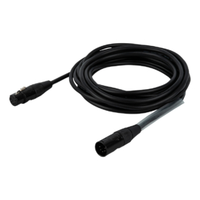 DAP FLR08 verloopkabel XLR male 5‑polig naar XLR female 5‑polig, 3 m, zwart, verzilverd DAP FLR08 verloopkabel XLR male 5‑polig naar XLR female 5‑polig, 3 m, zwart, verzilverd