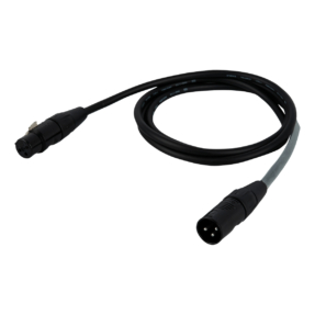 DAP FLR09 DMX-kabel XLR male 3‑polig naar XLR female 3‑polig, 1,5 m, zwart, verzilverd DAP FLR09 DMX-kabel XLR male 3‑polig naar XLR female 3‑polig, 1,5 m, zwart, verzilverd