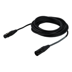 DAP FLR09 DMX-kabel XLR male 3‑polig naar XLR female 3‑polig, 3 m, zwart – verzilverd DAP FLR09 DMX-kabel XLR male 3‑polig naar XLR female 3‑polig, 3 m, zwart – verzilverd