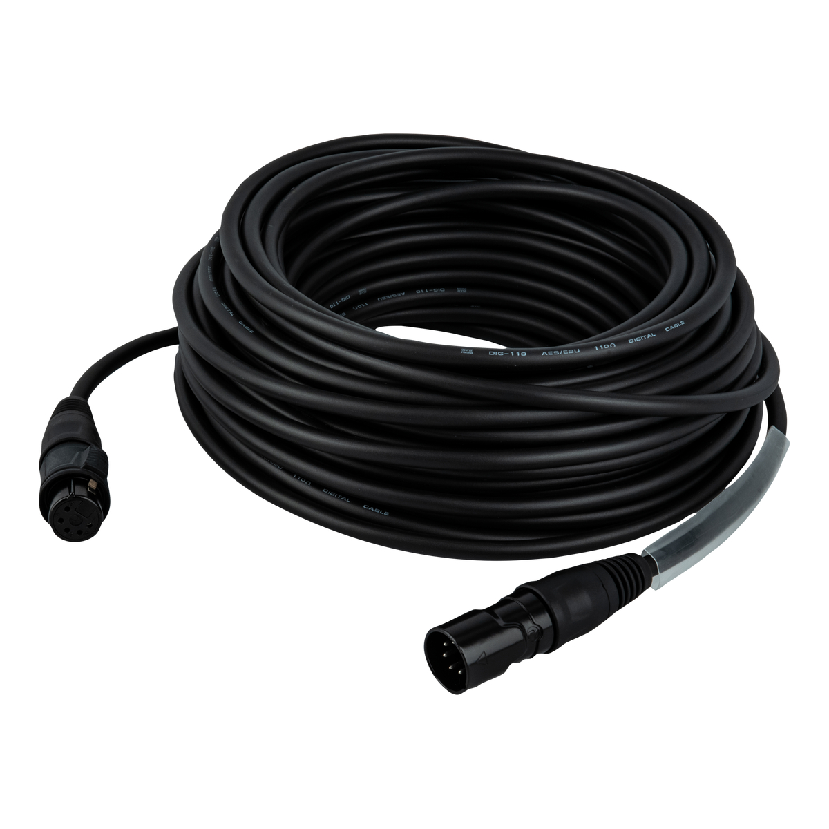 DAP FLR75 Rean RCX5 DMX-kabel IP65 – XLR male 5-polig naar XLR female 5-polig, 15 m, zwart DAP FLR75 Rean RCX5 DMX-kabel IP65 – XLR male 5-polig naar XLR female 5-polig, 15 m, zwart